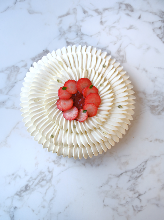 Tarte aux fraises - saisonnière