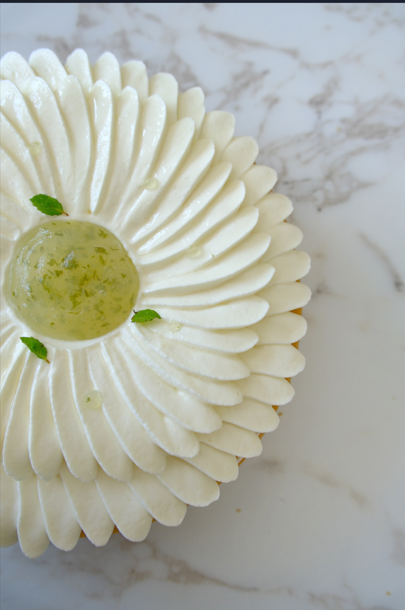 Tarte citron menthe