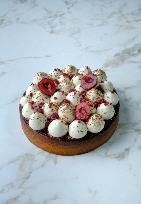 Tarte forêt noire - éphémère