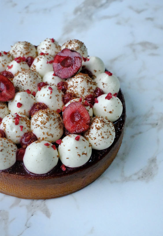 Tarte forêt noire - éphémère