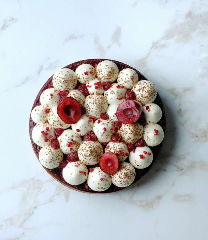 Tarte forêt noire - éphémère