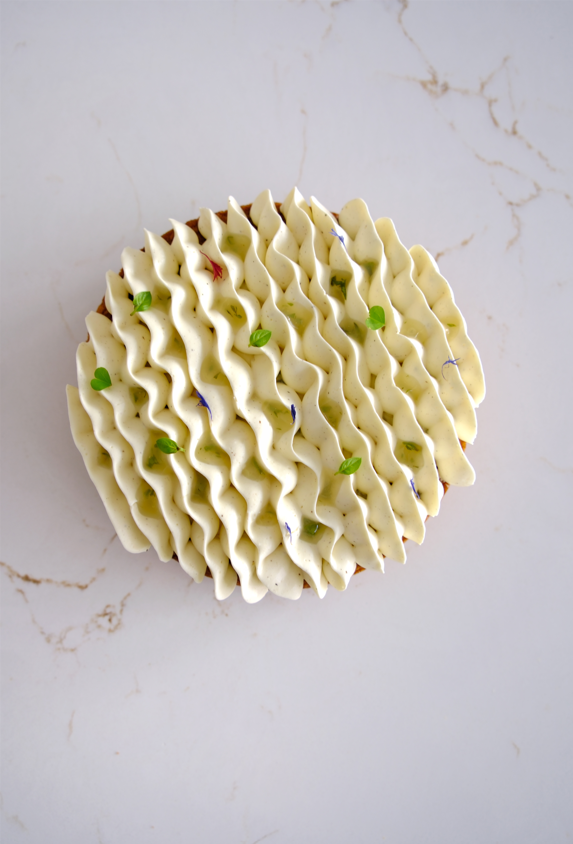 Tarte citron basilic