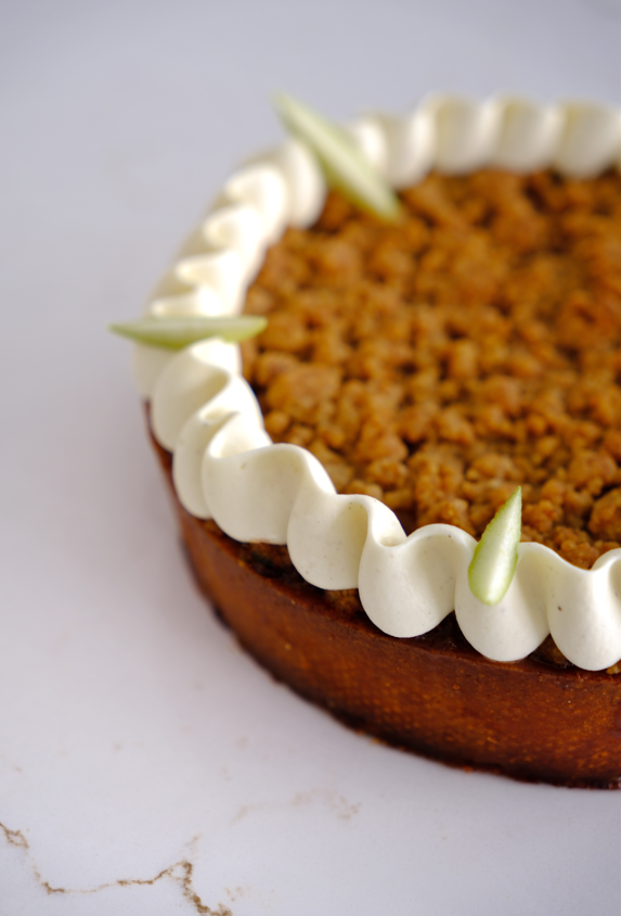 Tarte pomme crumble