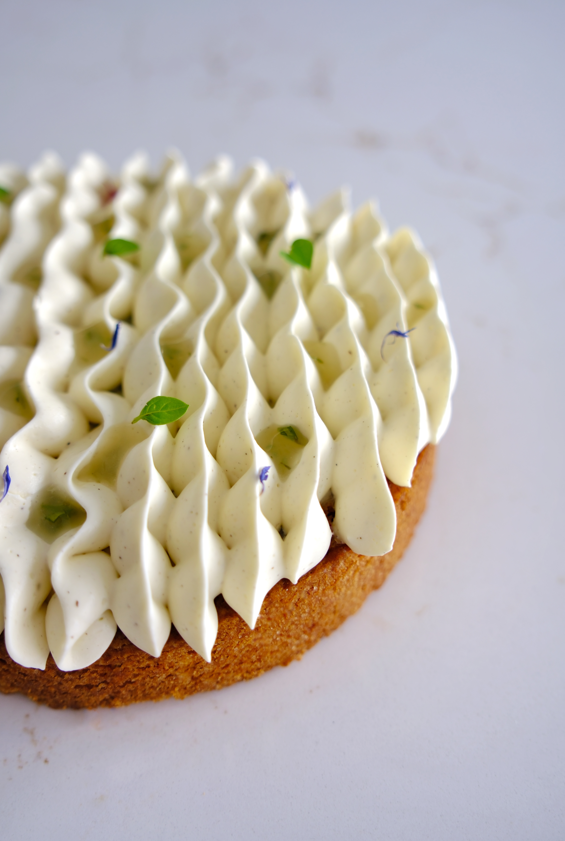 Tarte citron basilic