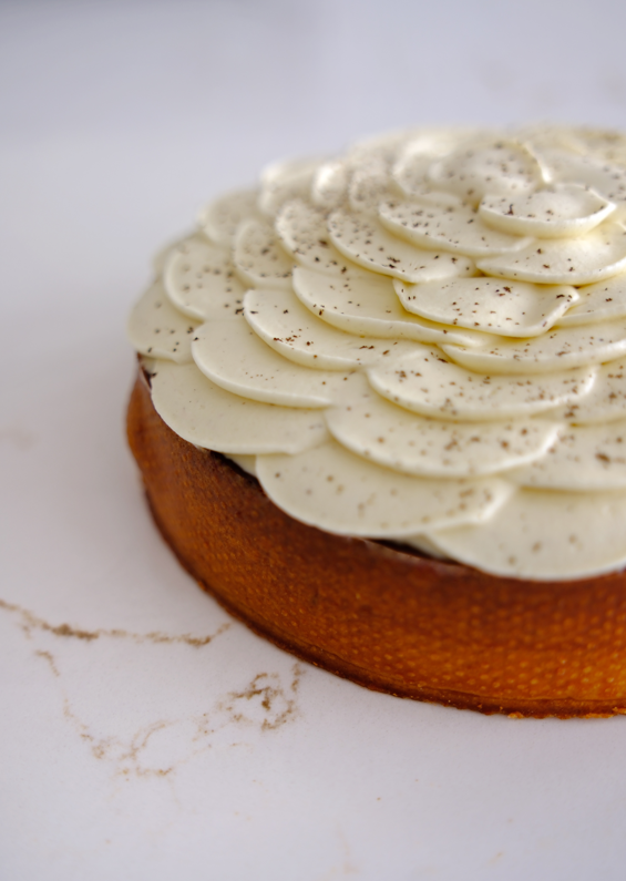 Tarte Amandes Vanille